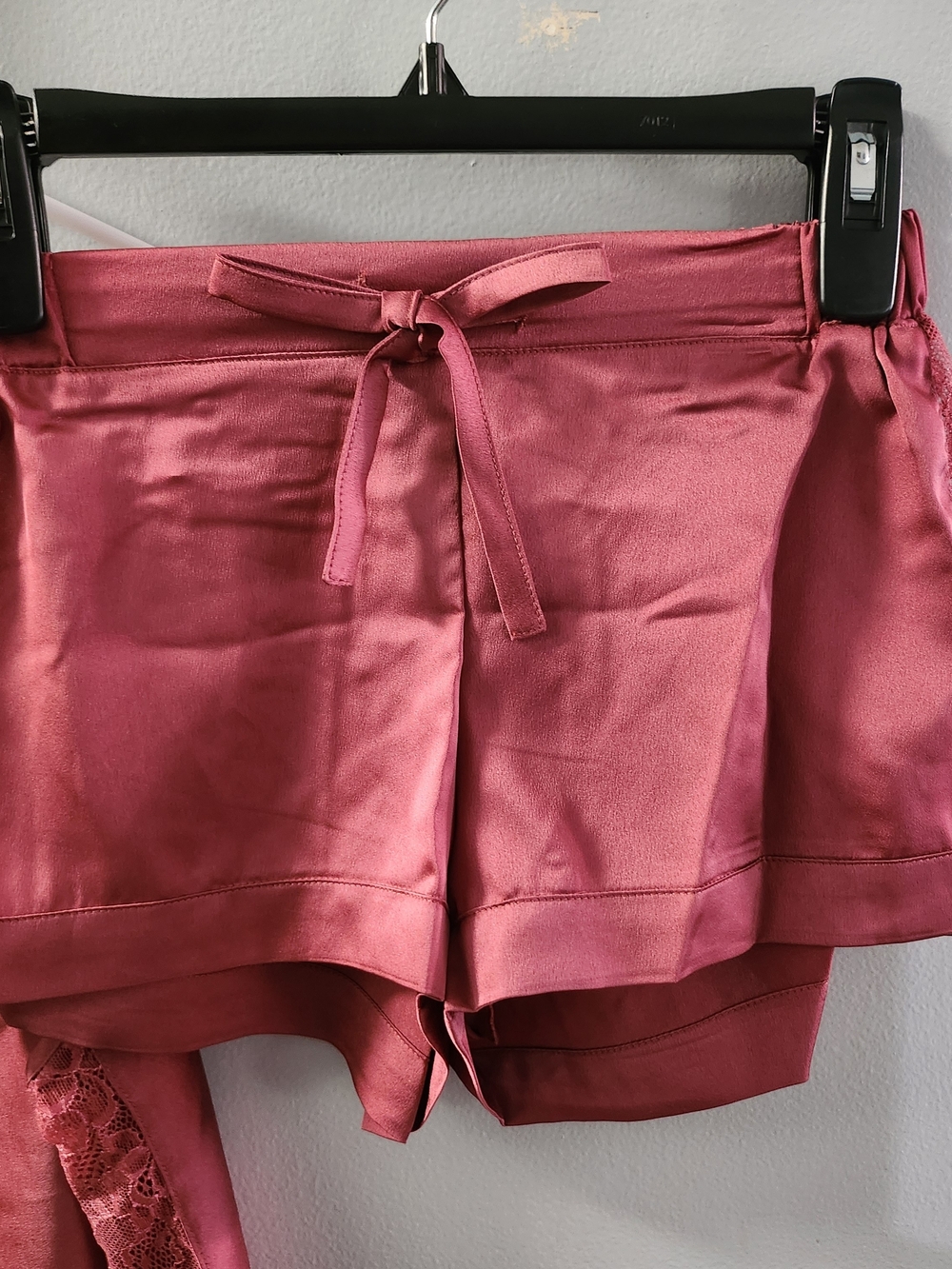 Sam Edelman Satiny Lace-Trim Cami & Shorts PJ Set NWT Size: Small - Picture 6 of 9